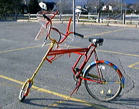 swing bike frame